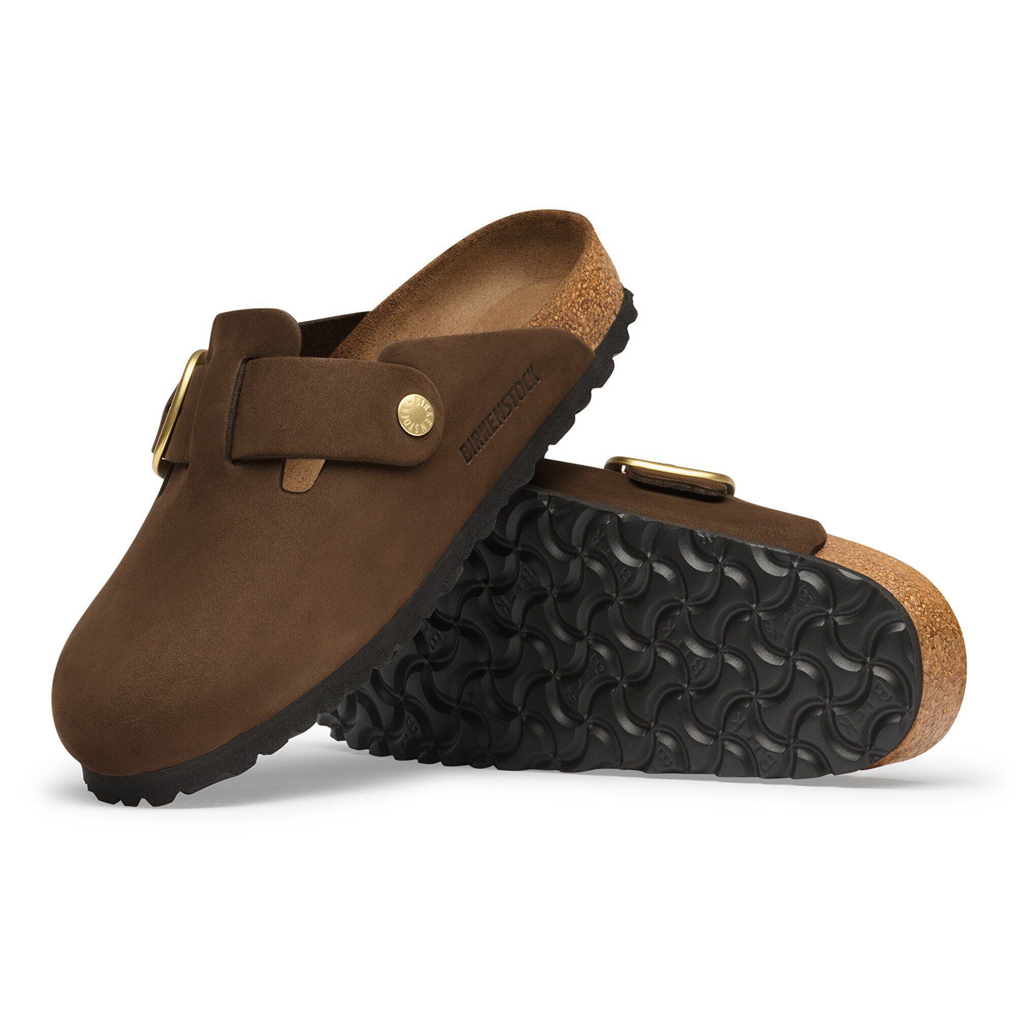 Boston Big Buckle Nubuck Leather