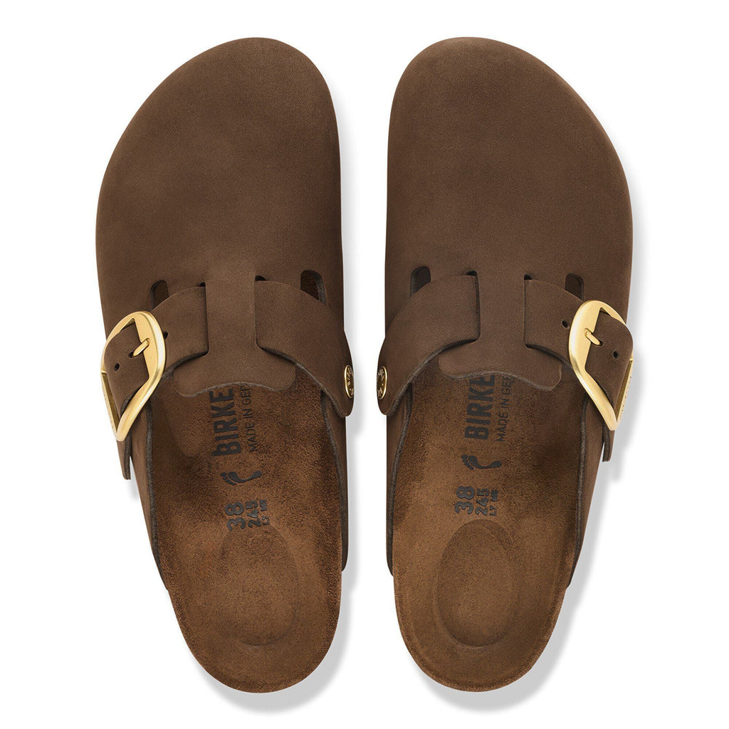 Boston Big Buckle Nubuck Leather