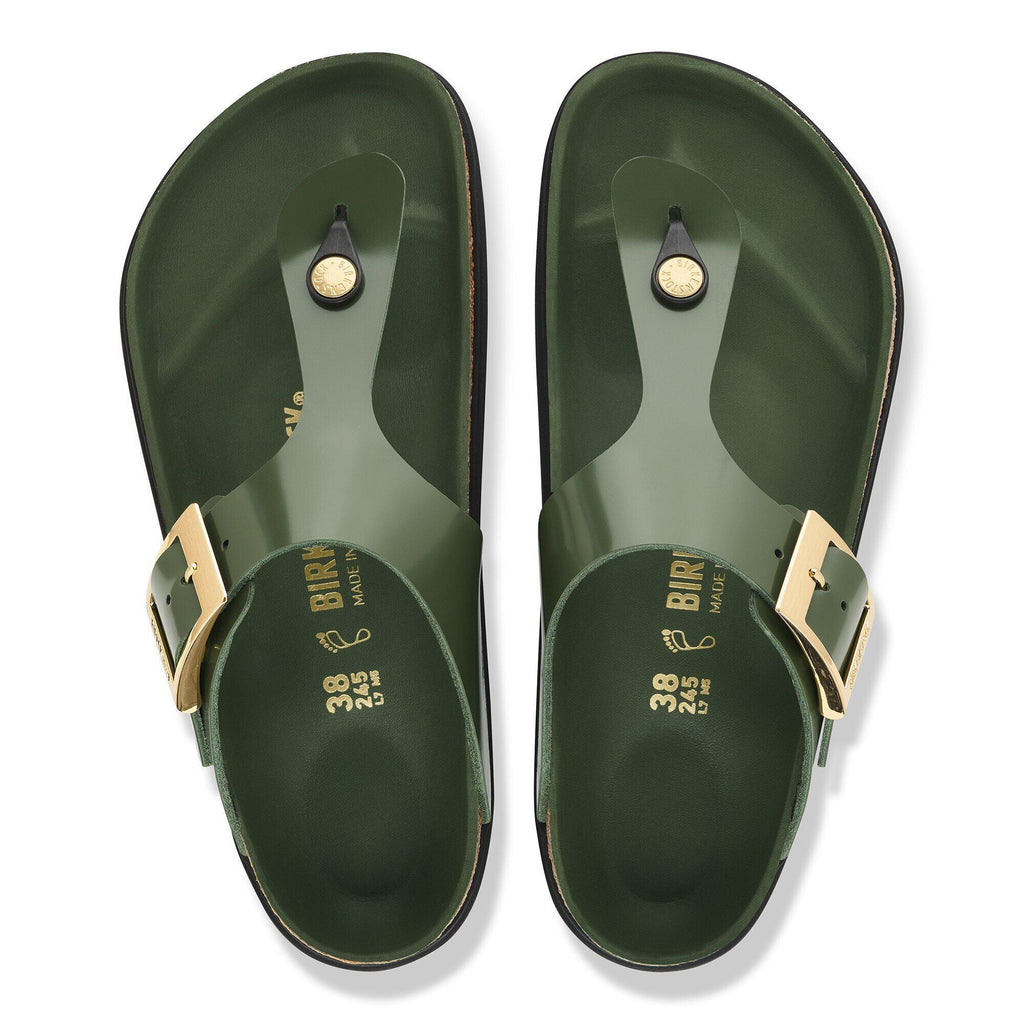 Gizeh Droplet Buckle Natural Leather Patent