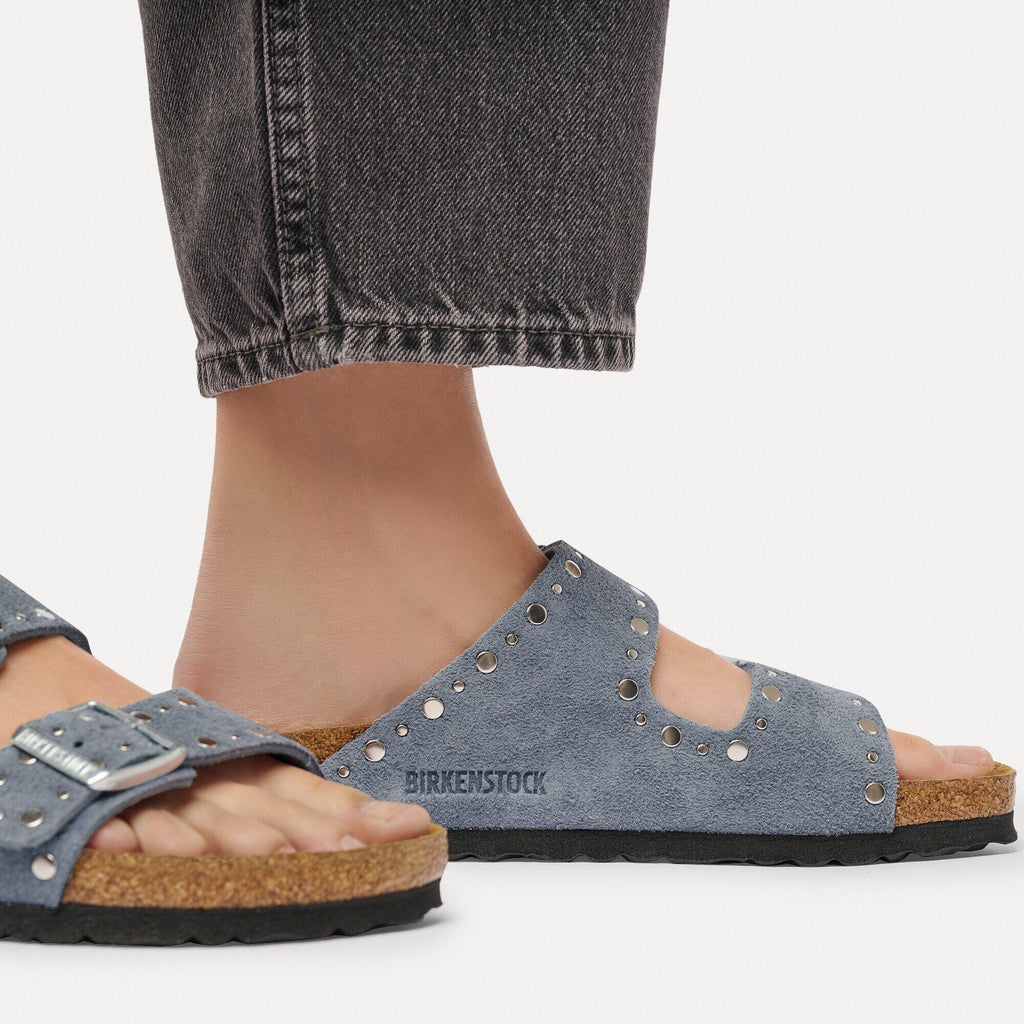 Arizona Rivet Suede Leather