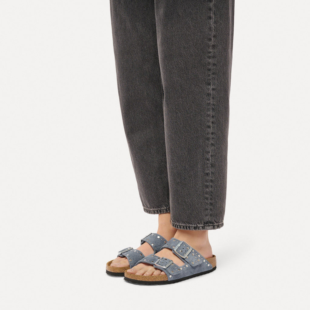 Arizona Rivet Suede Leather