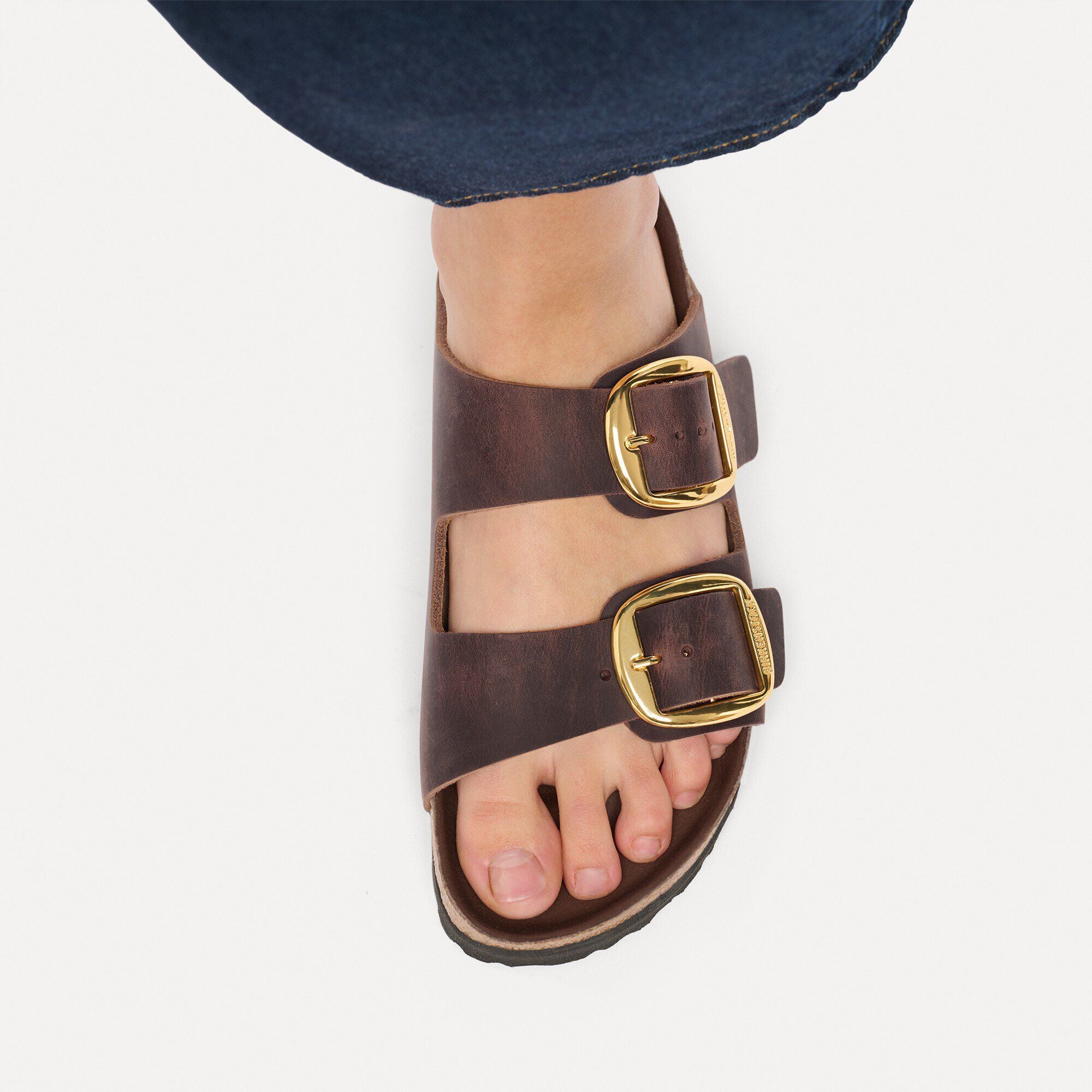 Arizona Big Buckle Natural Leather Oiled