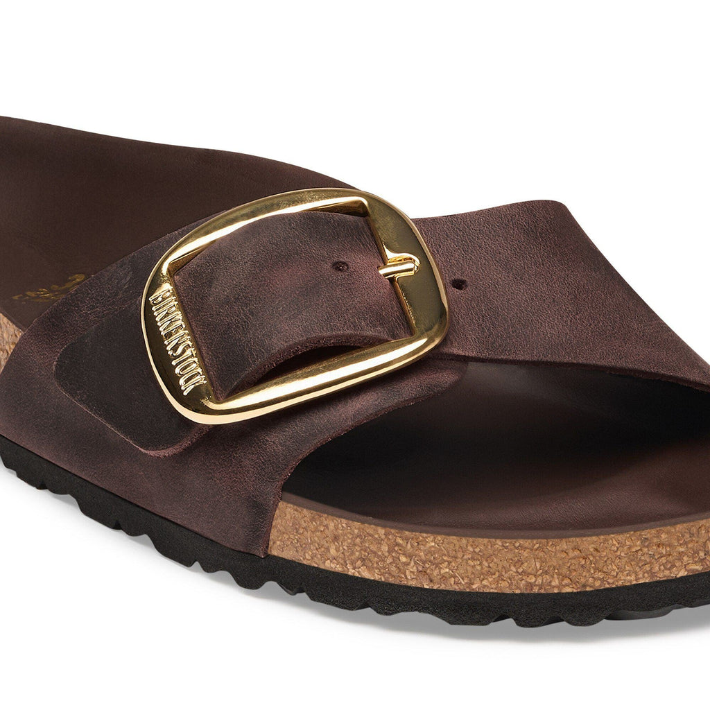 Madrid Big Buckle Natural Leather Oiled