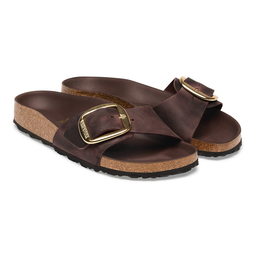 Madrid Big Buckle Natural Leather Oiled