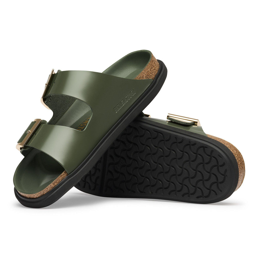 Arizona Droplet Buckle Natural Leather Patent