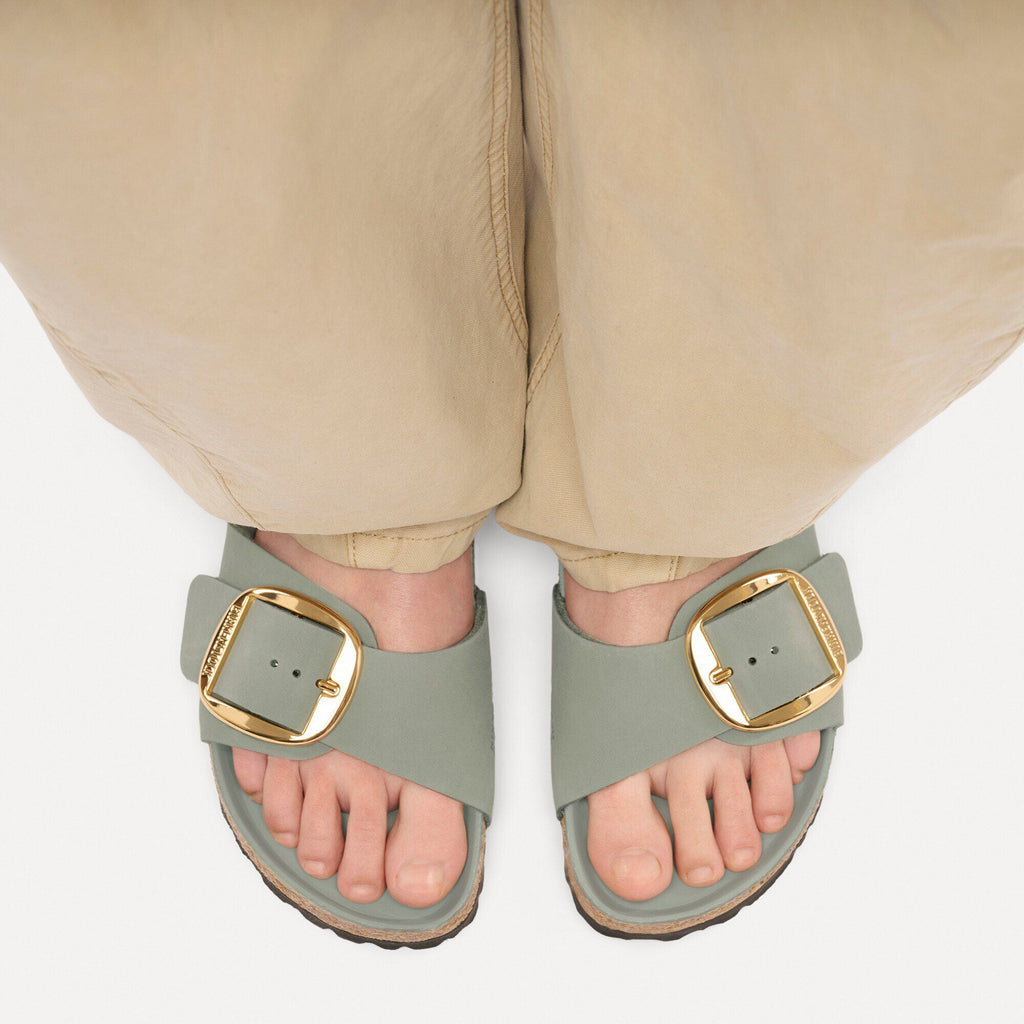Madrid Big Buckle Natural Leather Oiled