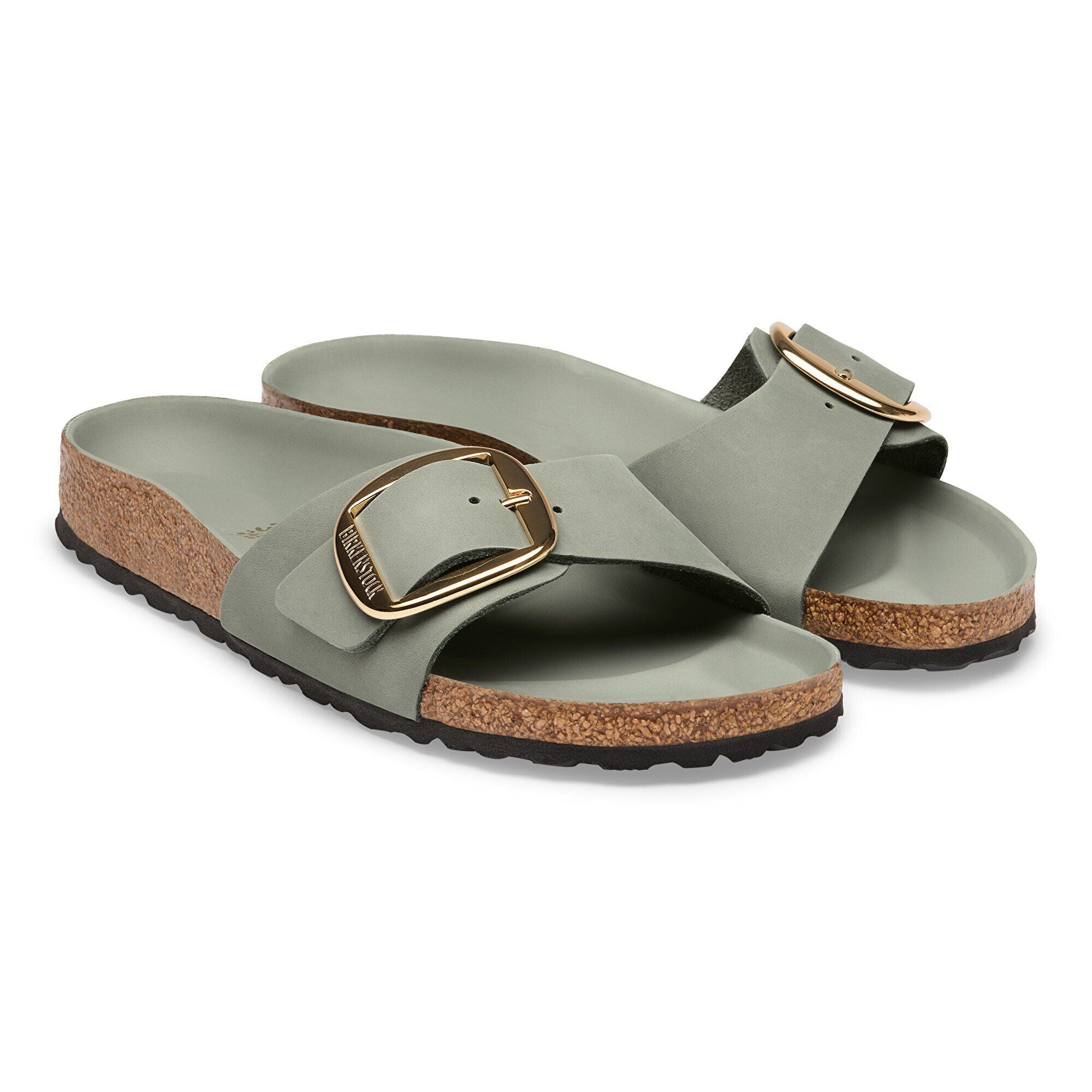 Madrid Big Buckle Natural Leather Oiled