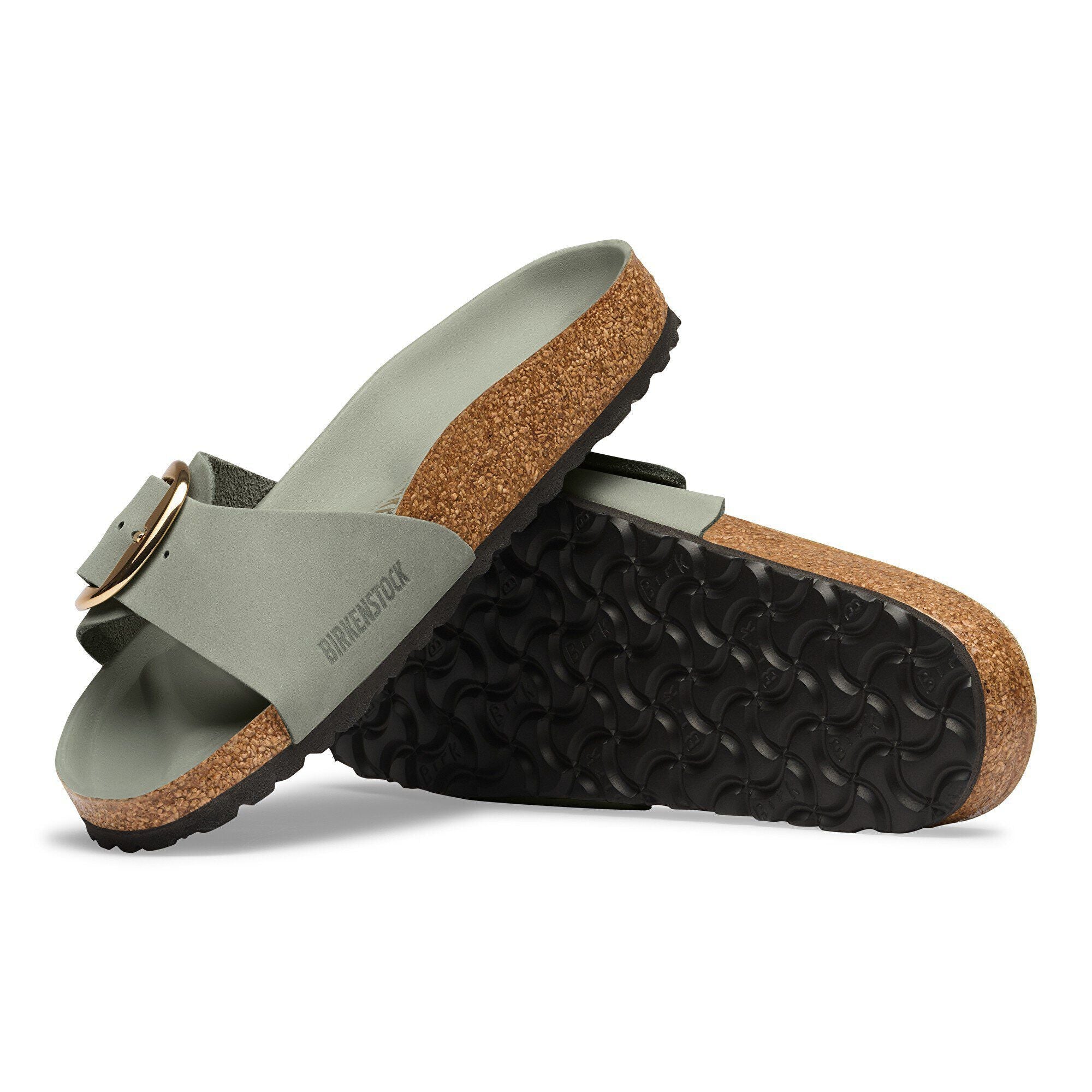 Madrid Big Buckle Natural Leather Oiled