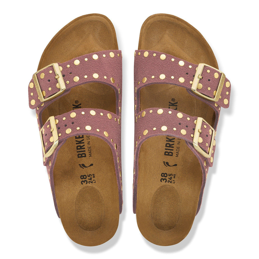 Arizona Rivet Suede Leather