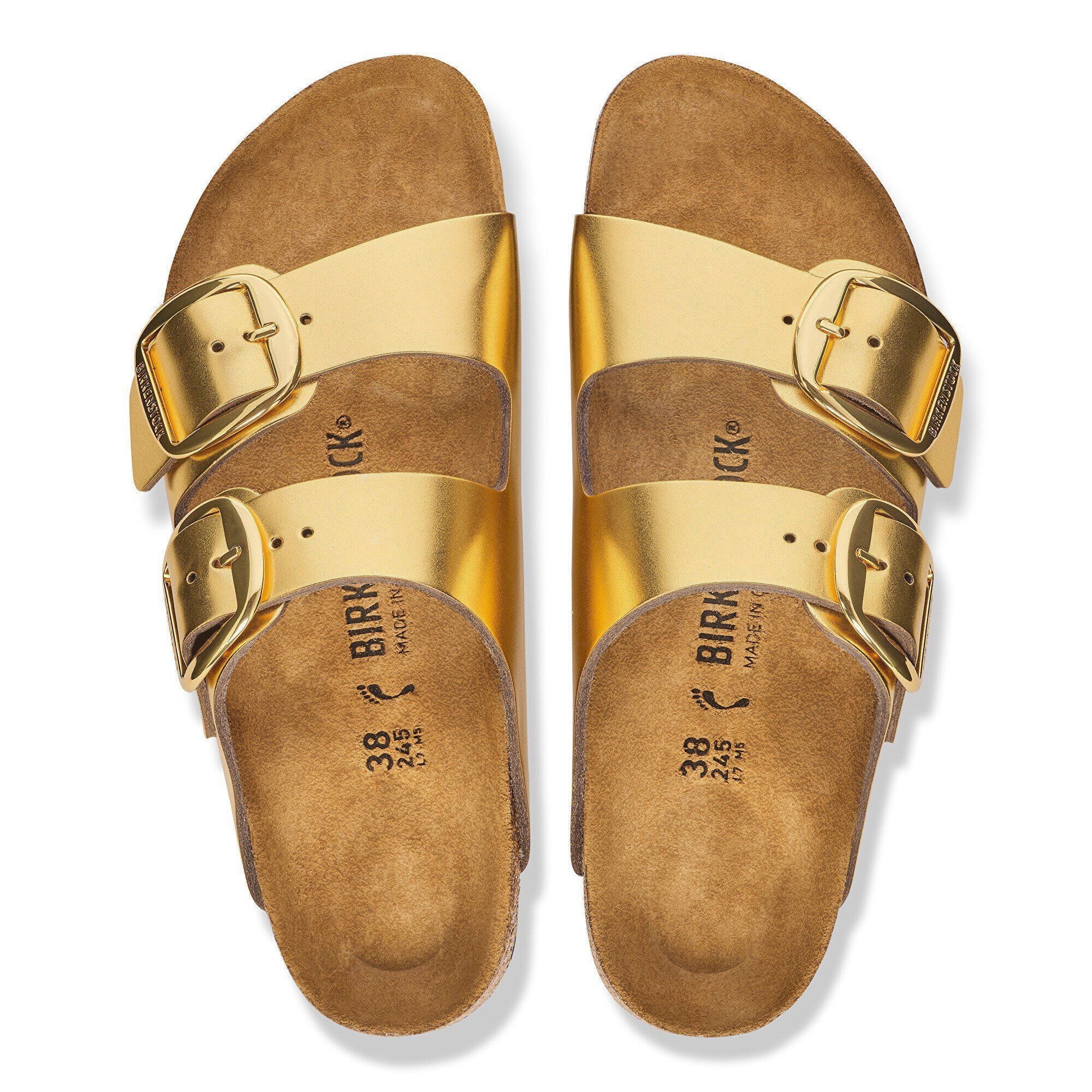 Arizona Big Buckle Natural Leather