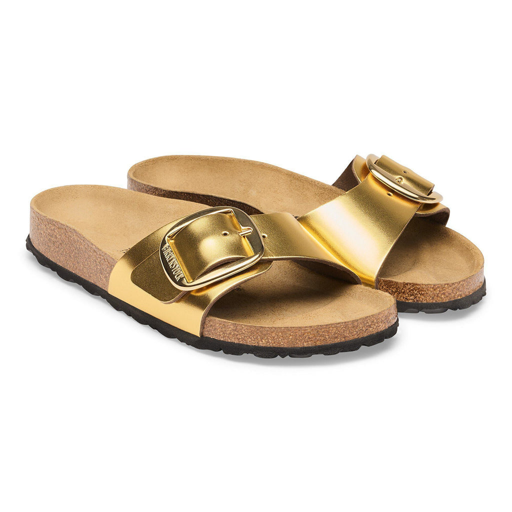 Madrid Big Buckle Natural Leather