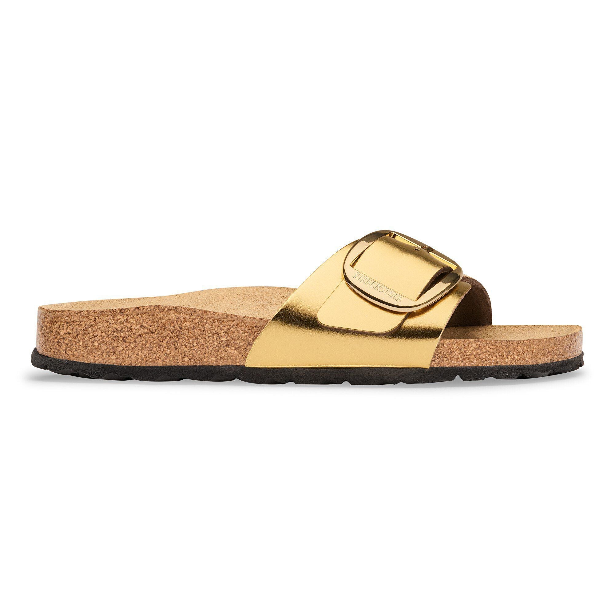 Madrid Big Buckle Natural Leather