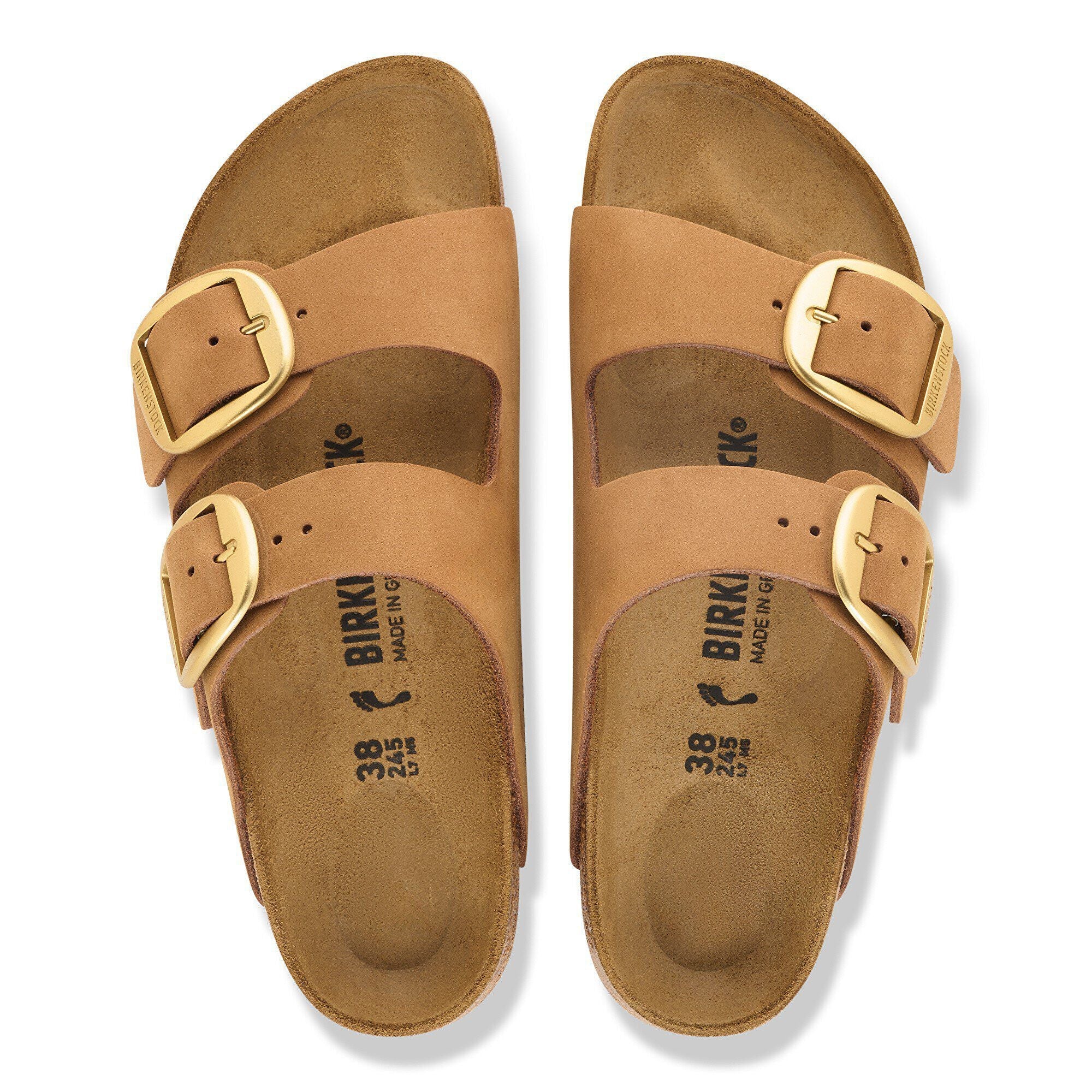 Arizona Big Buckle Nubuck Leather