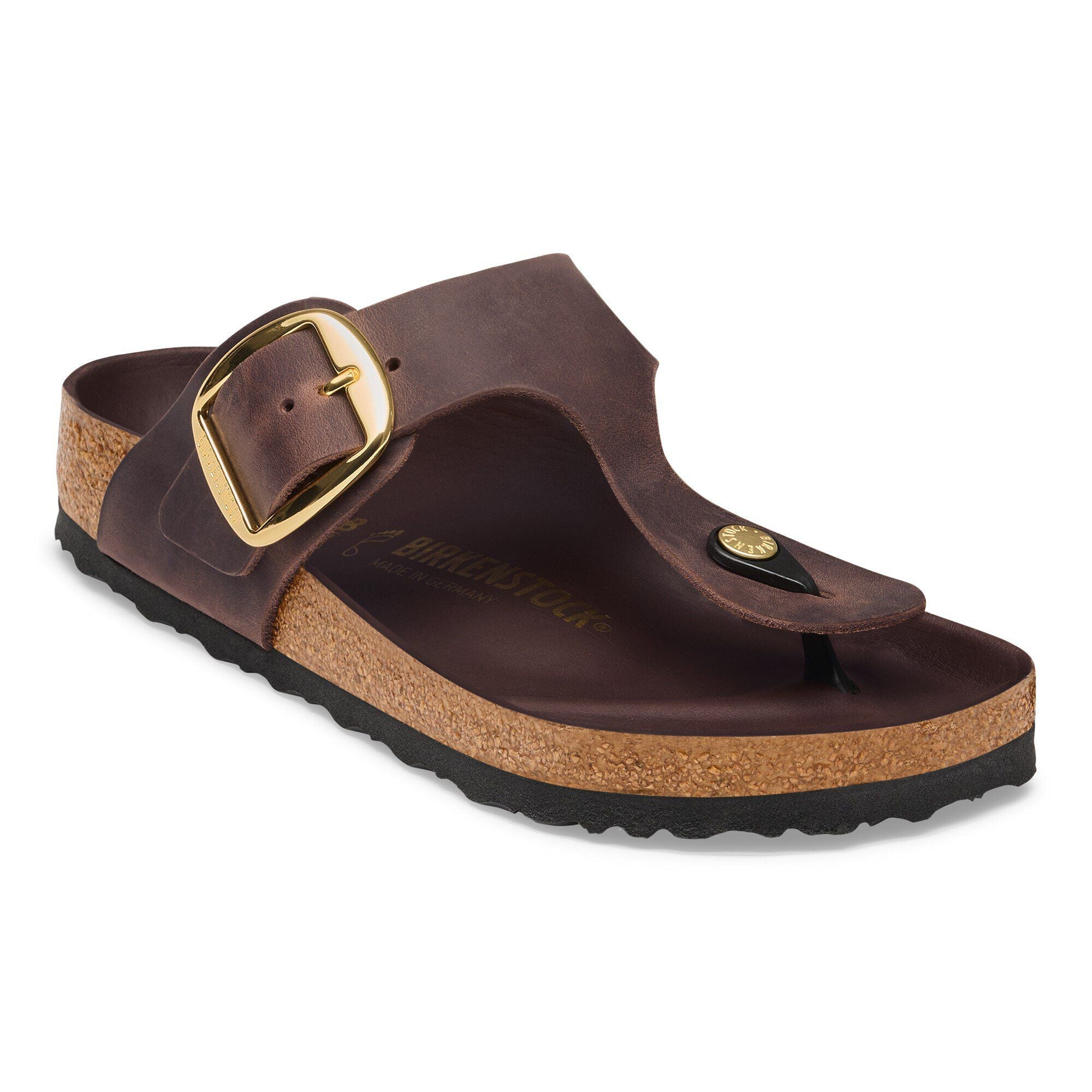 Gizeh Big Buckle Natural Leather Oiled