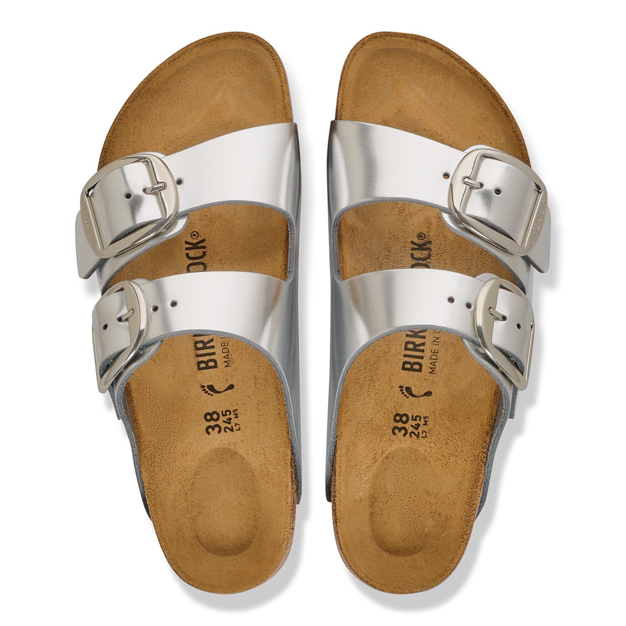 Arizona Big Buckle Natural Leather