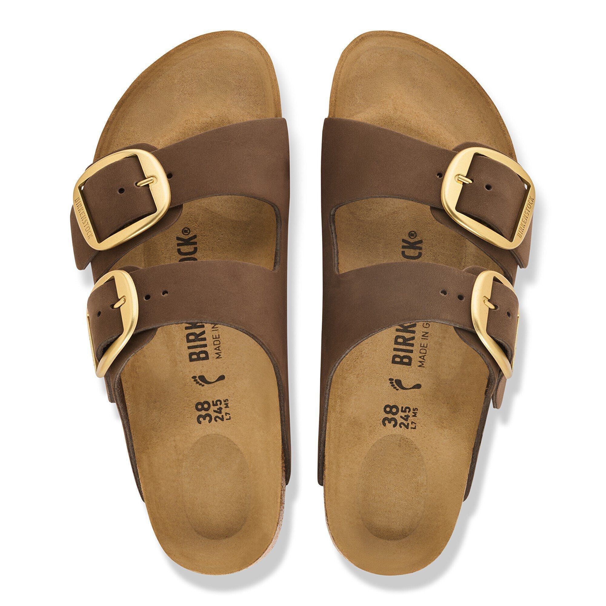 Arizona Big Buckle Nubuck Leather