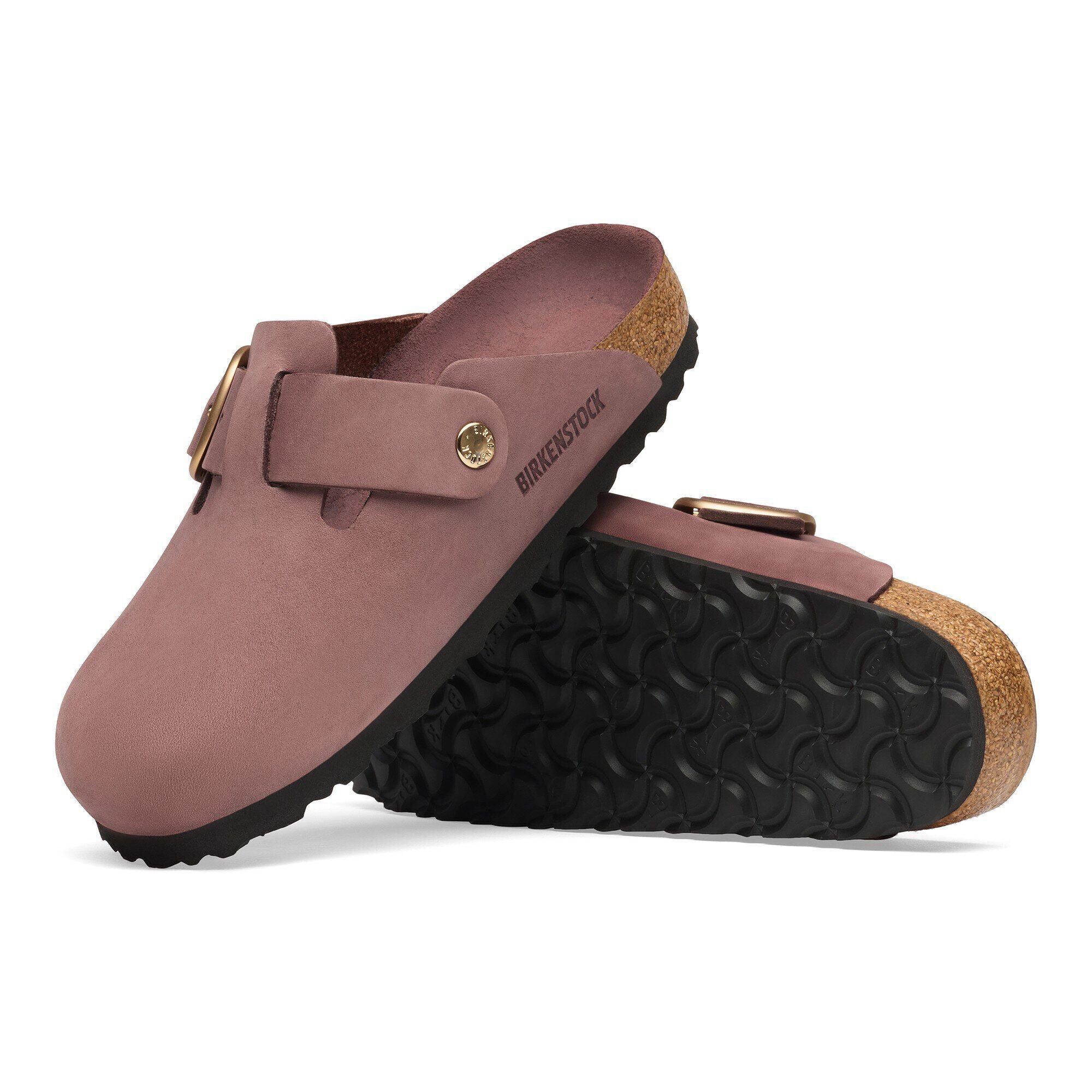 Boston Big Buckle Nubuck Leather
