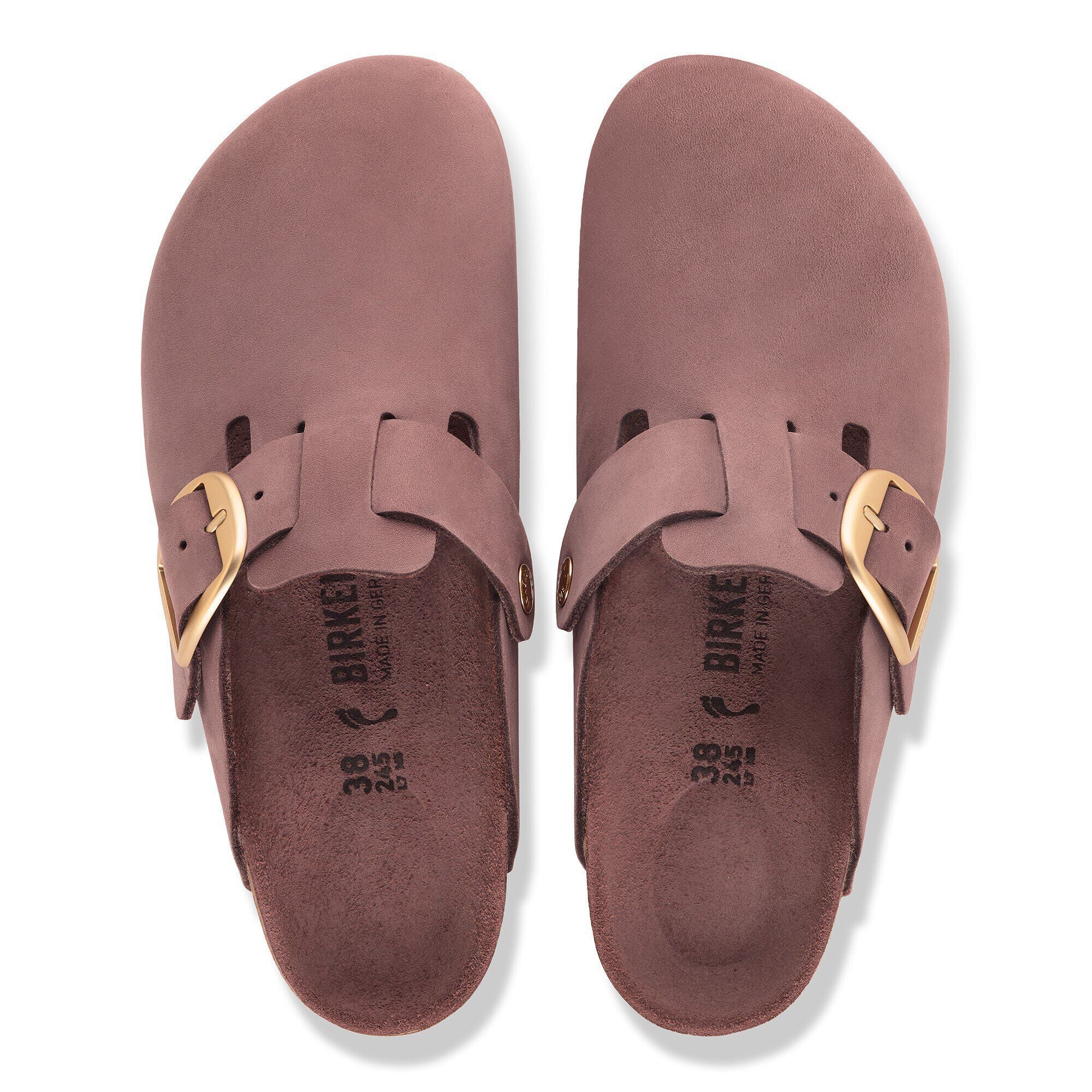 Boston Big Buckle Nubuck Leather