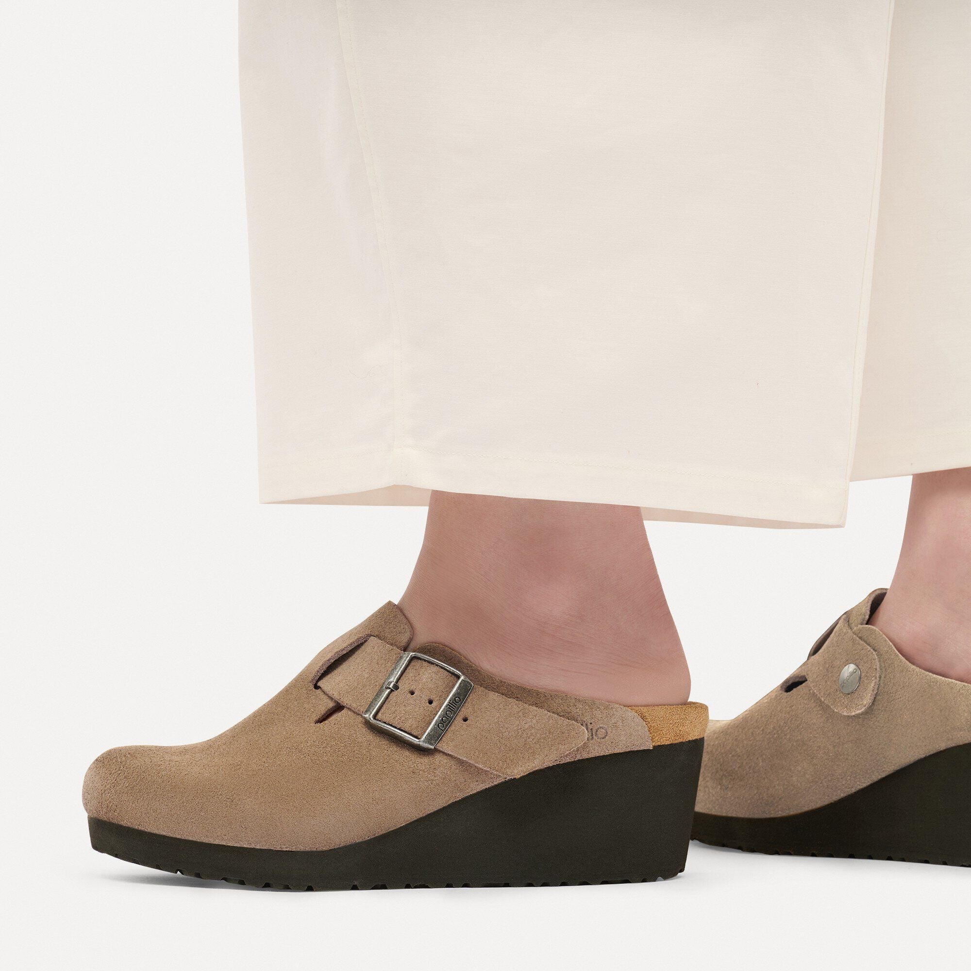Fanny Suede Leather
