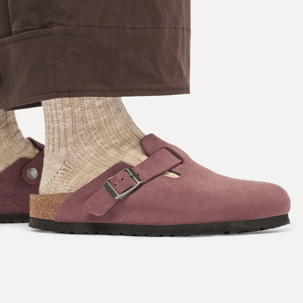 Boston Soft Footbed Suede Leather
