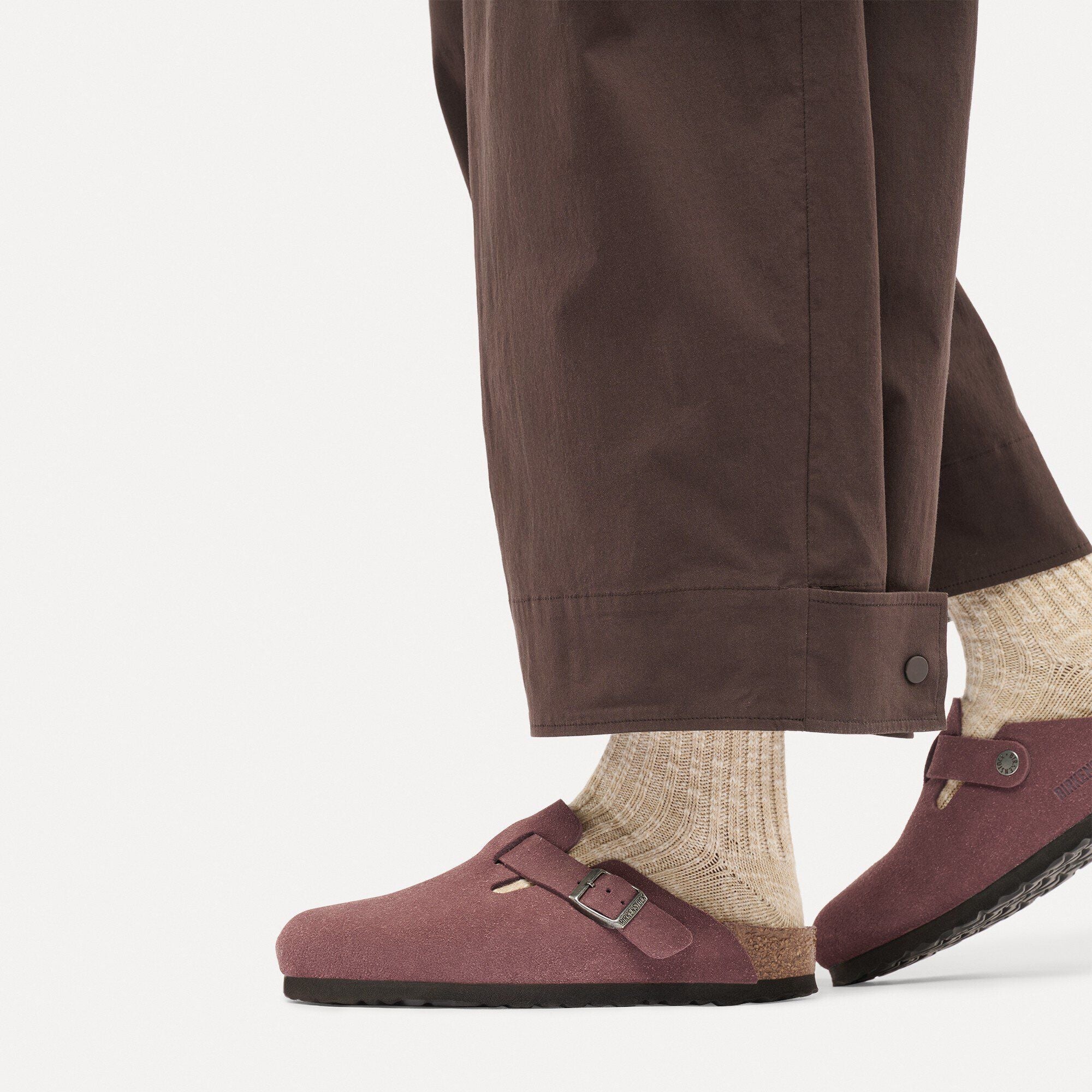 Boston Soft Footbed Suede Leather