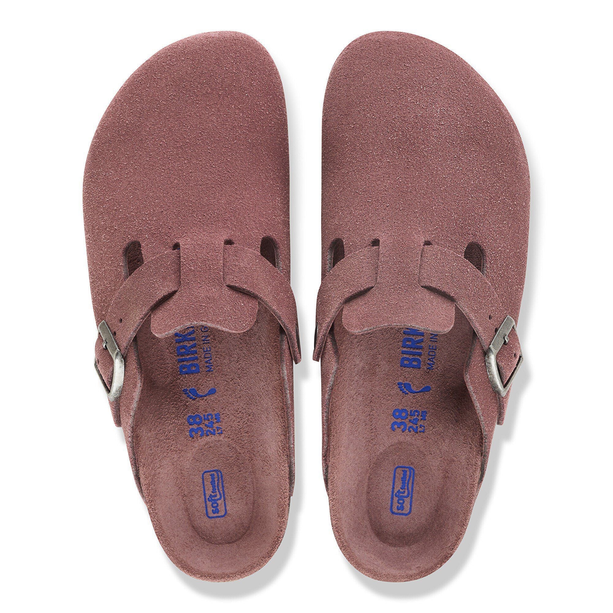 Boston Soft Footbed Suede Leather