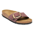 Madrid Big Buckle Nubuck Leather