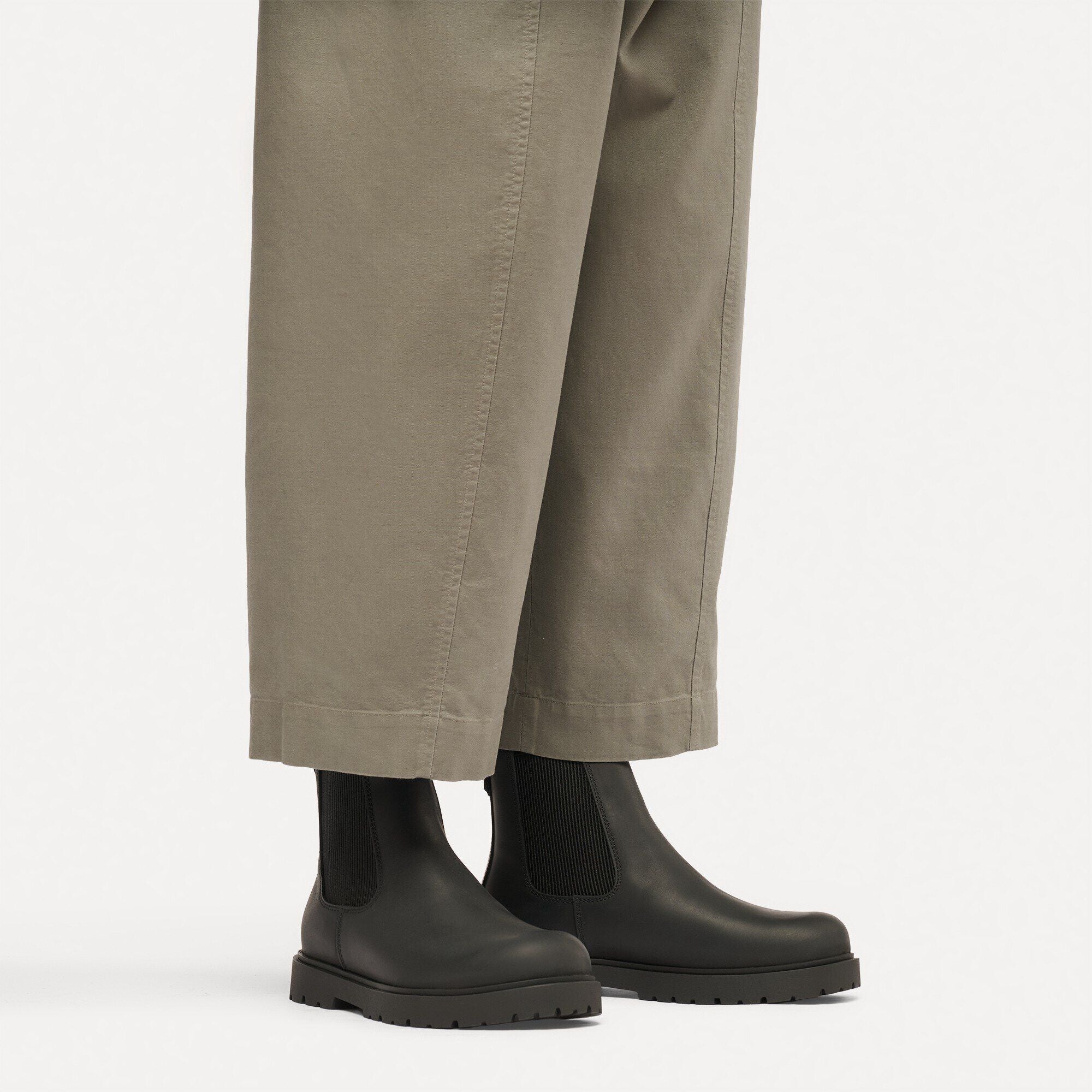 Highwood Slip On Mid Natural Leather Oiled