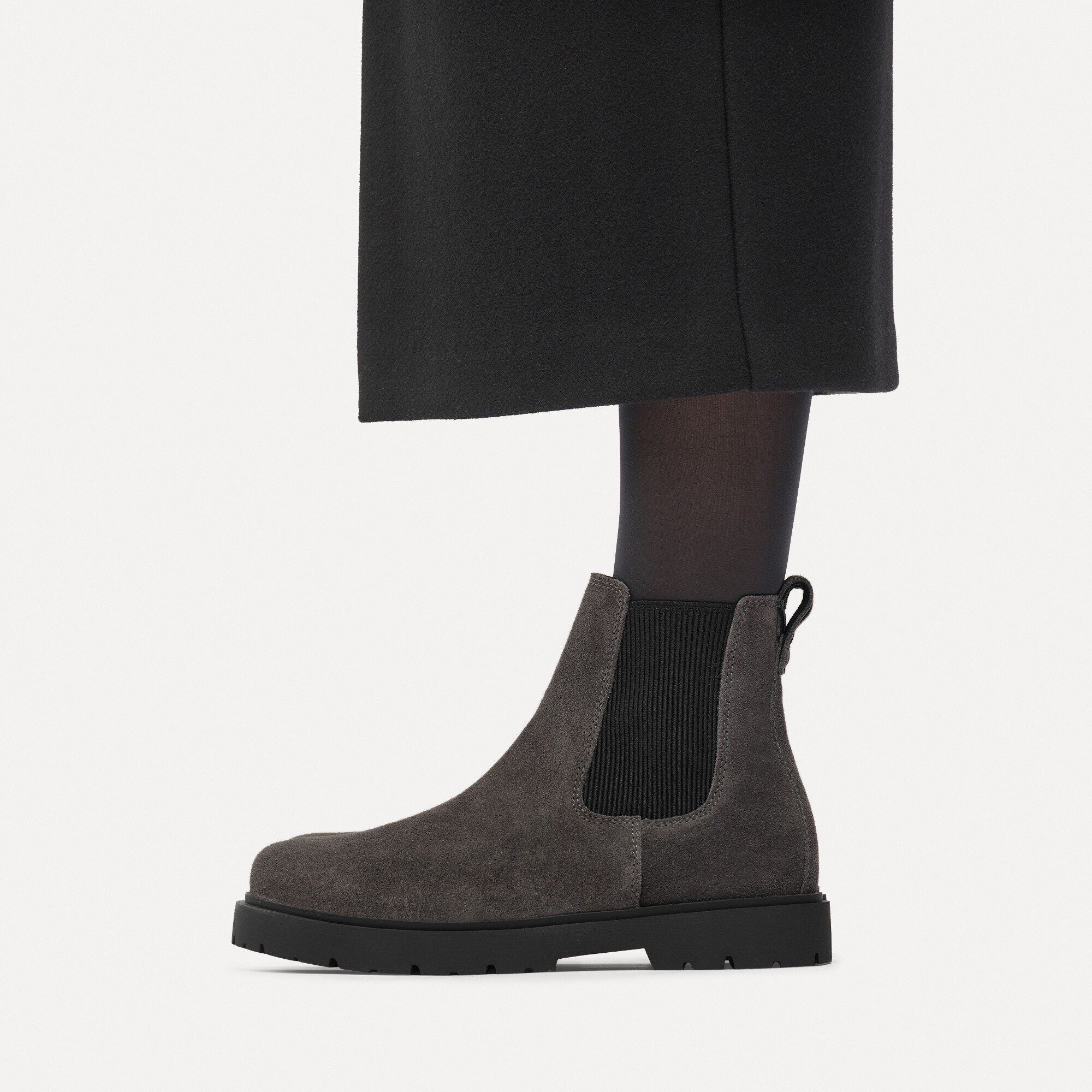 Highwood Slip On Mid Suede Leather