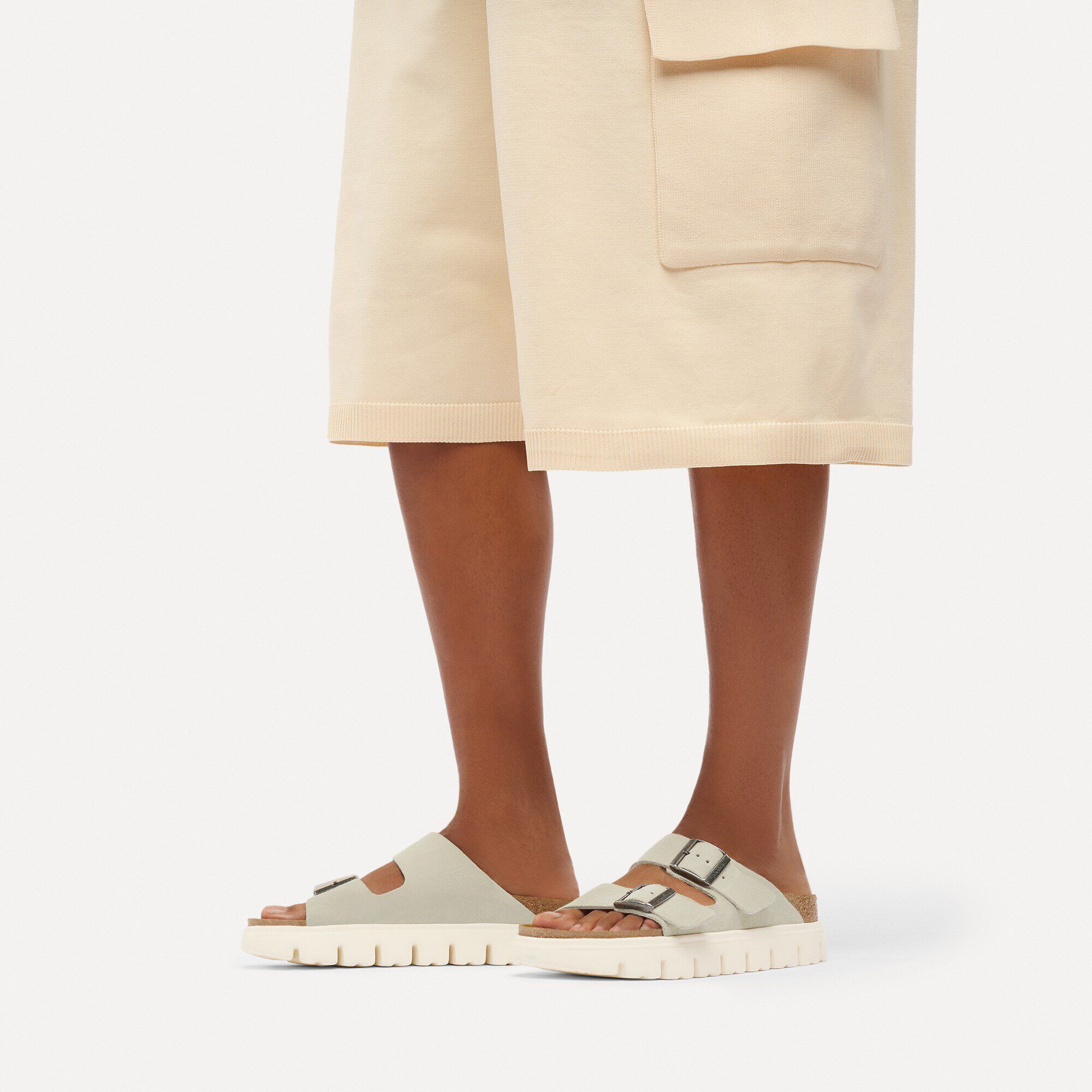 Arizona Platform Suede Leather