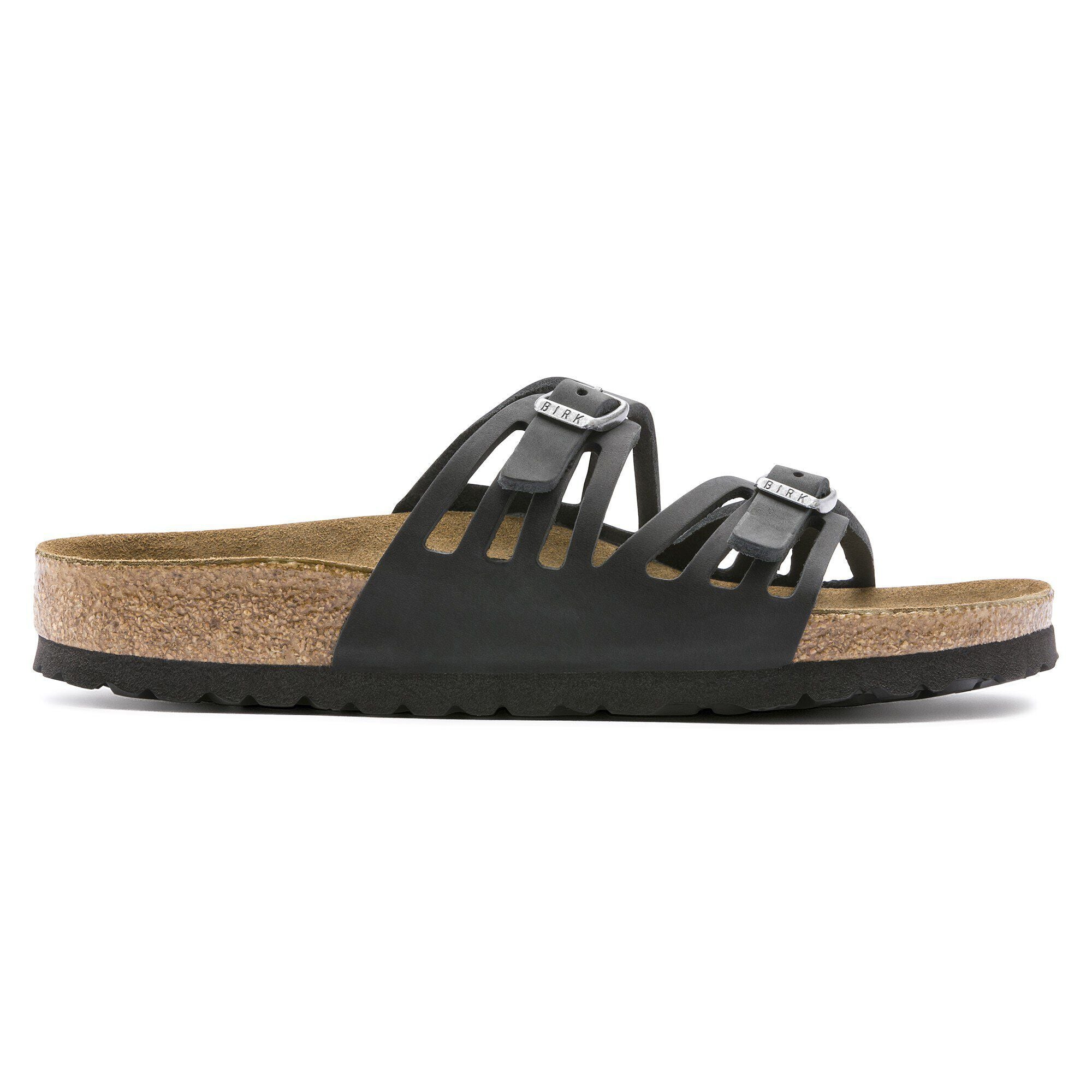 Granada Soft Footbed Oiled Leather Black