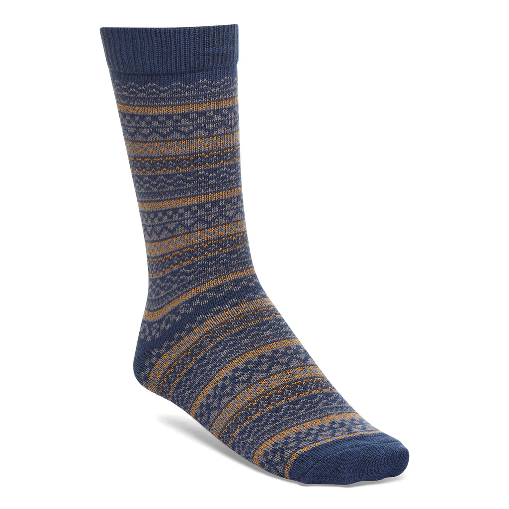 Naples Mink & Cotton Navy Sock